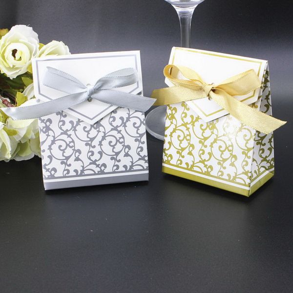 Gift Box Diy Favor Holders Creative Style Polygon Wedding Favors