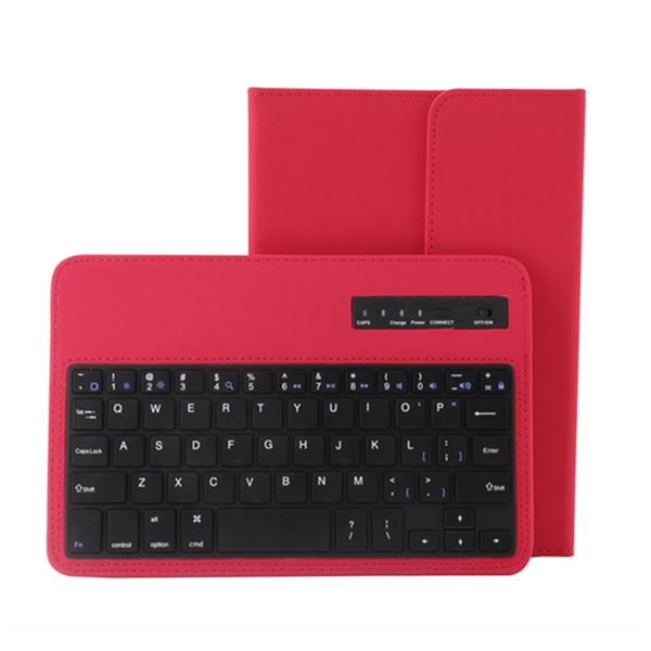 New universal bluetooth keyboard case para apple ipad 7-10 polegada samsung s6 s7 edge tablet colorido titular da tampa do pc de couro ultra slim