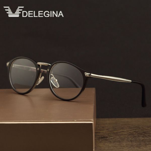 

wholesale- new fashion eyeglass frames female women full round spectacles frames eyewear lunettes montures anteojos opticos, Silver