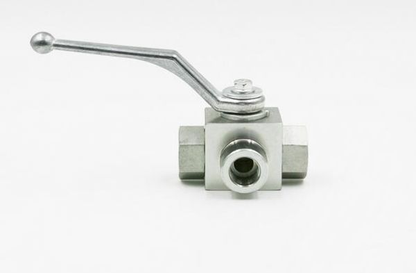 

hydraulic diverter vlave two position three-way valve hydraulic high pressure ball valve g 1/4 manual valve high temperature carbon steel