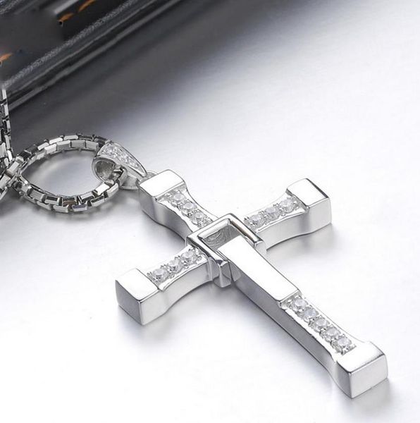 

silver jewelry cross pendant plated jesus pendant necklace men/women good quality
