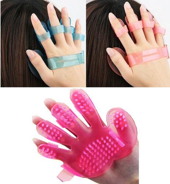 

new bath shampoo scalp massage brush soft silicone body head hair massage comb brush health care head massager relaxation tools, Silver