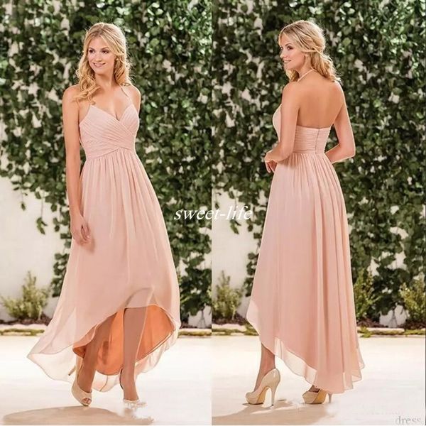 blush pink summer dress