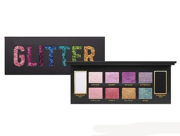 

Selling face glitter bomb pri matic eye hadow palette 10 color makeup eye hadow palette kit dhl gift