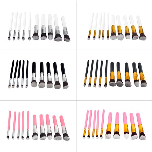 

10pc et makeup bru he profe ional make up bru h et kit co metic bru h et kit tool makeup bru he et 0605028
