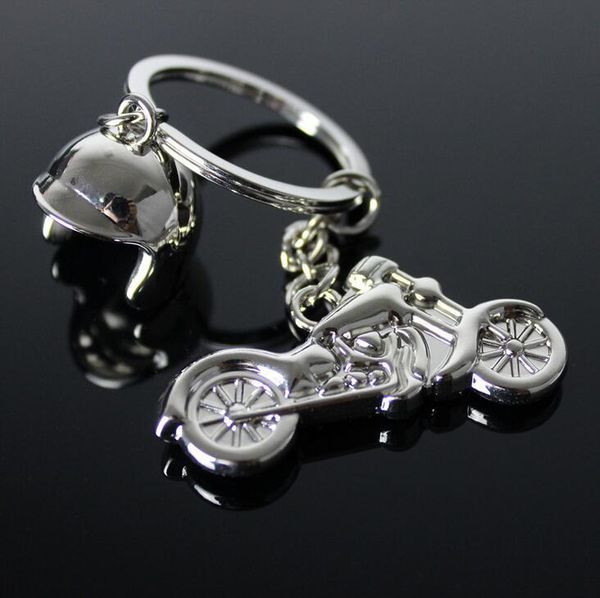 

brand new fine motorcycle helmet keychain creative motorcycle key chain helmet can be laser kr016 keychains mix order 20 pieces a lot, Silver