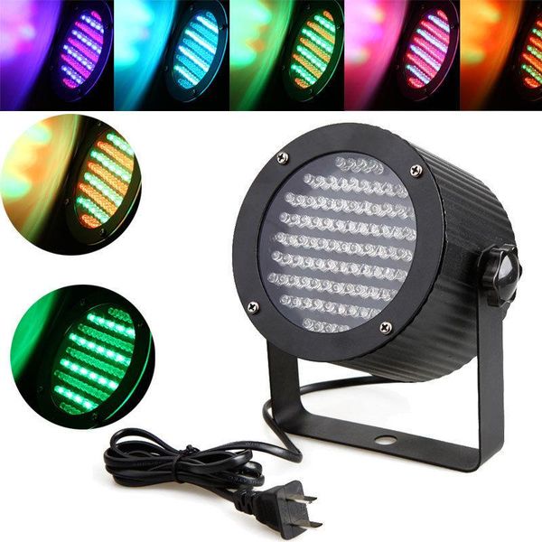 

профессиональный свет этапа 25w 86 rgb led light 4 канала dmx512 управления освещения проектор dj party disco свет этапа сша plug h8813us