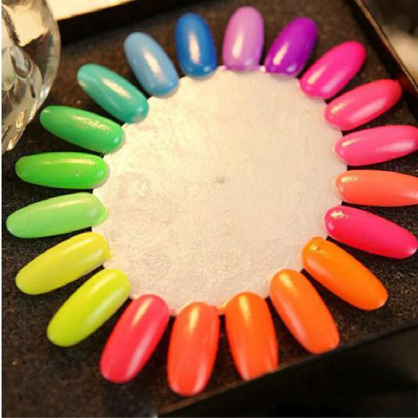

feshion esmalte gel nail polish glow in the dark luminous fluorescent paint nail polish set varnish glitter lacquer
