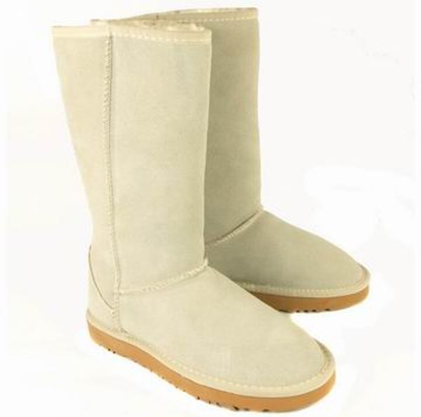 

2018 dorp shipping wgg5815 classica style high shaft womens snow boots winter fashion style warm stable with certificate dust bag, Black