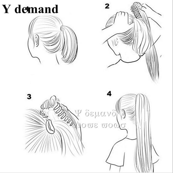 Women S Short Wavy Curly Claw Afro Kinky Ponytails Sports Ponytail