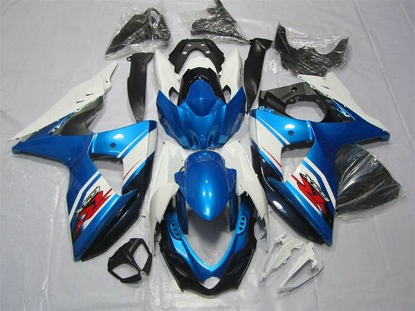 

for suzuki gsxr600 96 97 98 99 white black fairings set gsxr750 1996-1999 oi17