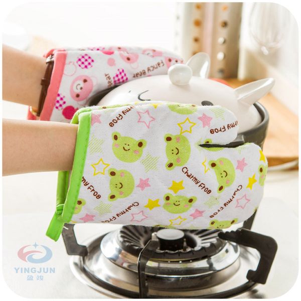 

heat insulation glove kitchen protection glove thick canvas glove