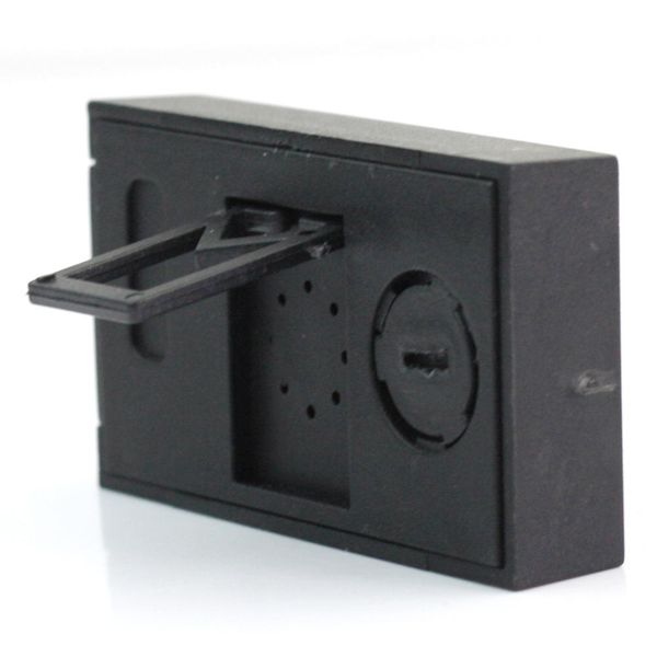 

wholesale- mini digital lcd auto car truck dashboard desk date time calendar clock black
