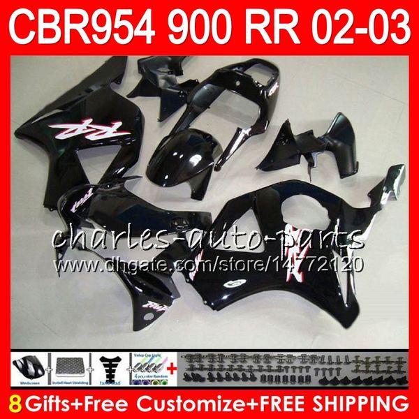 

Body for honda cbr 954rr cbr900rr cbr954rr 2002 2003 66no30 cbr 900rr glo y black cbr954 rr cbr900 rr cbr 954 rr 02 03 fairing kit 8gift