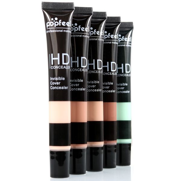 Popfeel Professional HD Concealer Unsichtbare Abdeckung Liquid Correcting Face Concealers Natürliche Bronzing Perfect Flawless Make-up Basis