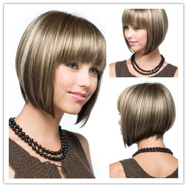 Xiu Zhi Mei Hot Sell New Fashion Mix Color Medium Straight Bob