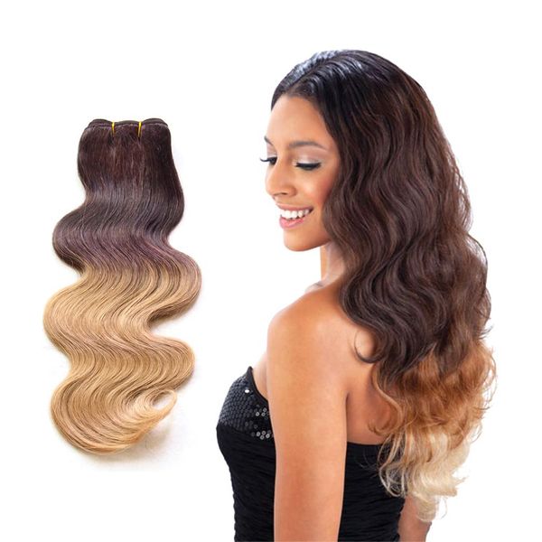 Hair Products 10 24 Inch Ombre Dyed Brazilian Hair Extension Body