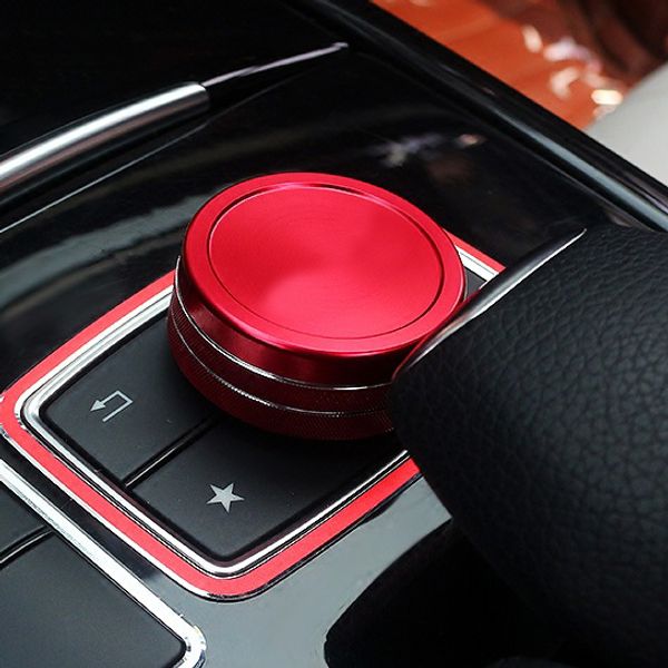 Mercedes Benz A Class B Class E Class Glk Gla Cla Gle Ml Gl Red Multimedi Switch Button Cover Trim Cool Interior Truck Accessories Cool Truck Interior