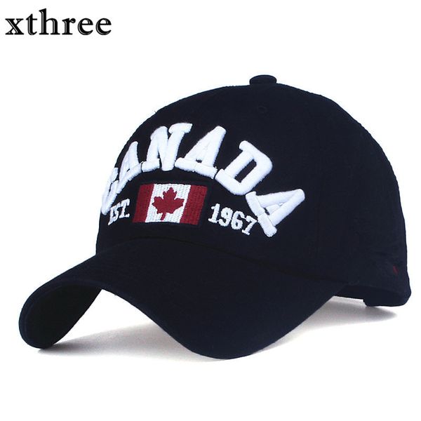

xthree марка канада письмо вышивка бейсболки snapback шляпа для мужчин женщин досуг hat cap оптовая, Blue;gray