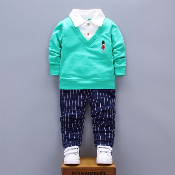 

baby boy clothes sets gentleman rompers +pants suit long sleeve kids boy clothing set kids, White