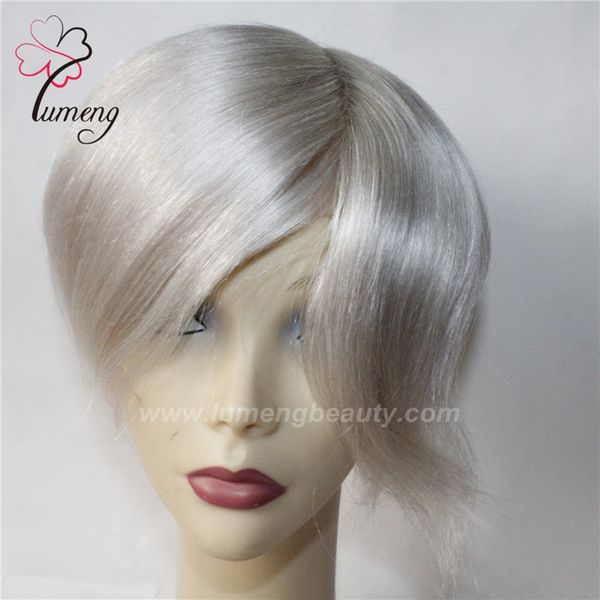 Best Selling Natural Looking Virgin Remi Grey Hair Toupee For Young Men Real Wig Wig For Women From Lumengbeauty 95 48 Dhgate Com