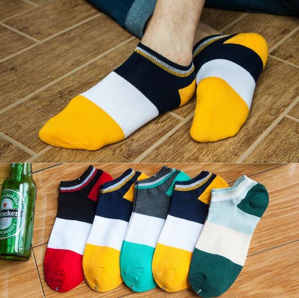 

cotton men invisible boat socks spring and summer thin section leisure sports breathable deodorant socks male nw006, Black
