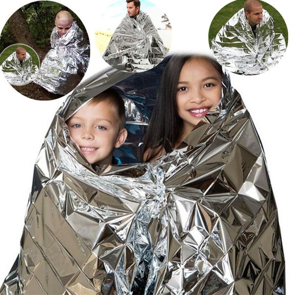 

wholesale price 2017 waterproof emergency survival foil thermal first aid rescue life-saving blanket military blanket kits outdoor pads i036
