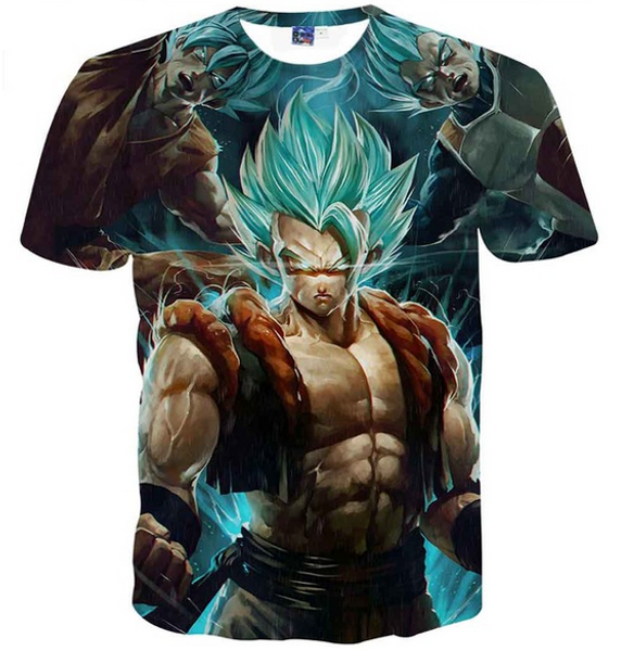 

классический аниме dragon ball новые популярные женские / мужские гоку с коротким рукавом смешные 3d печати футболка лето повседневная футбо, White;black