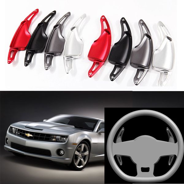 

2pcs aluminium alloy shifters shift paddles extension sporting aluminum alloy for chevrolet camaro 2016-2017