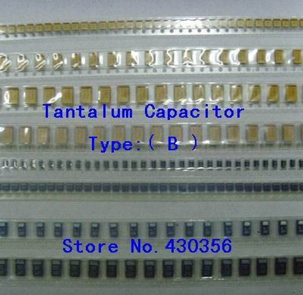 

wholesale- 10pcs tantalum capacitor type:b 106 10uf 25v