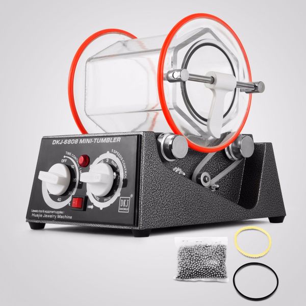 

new 3kg rotary mini tumbler surface polisher jewelry polishing finishing machine durable rotary mini-tumbler for sale
