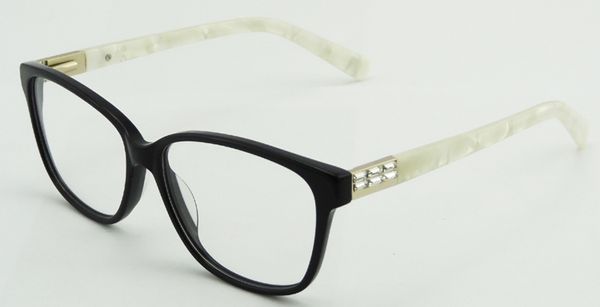 

wholesale- new style 2017 spectacle frames eyeglasses women optical frame prescription clear lens eyewear armacao oculos de grau 4859 oem, Silver