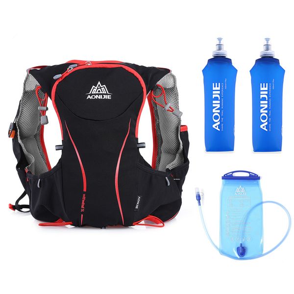 

wholesale-aonijie 5l running bag backpack hydration bag outdoor sport bag vest super light for cycling climbing camping hiking running