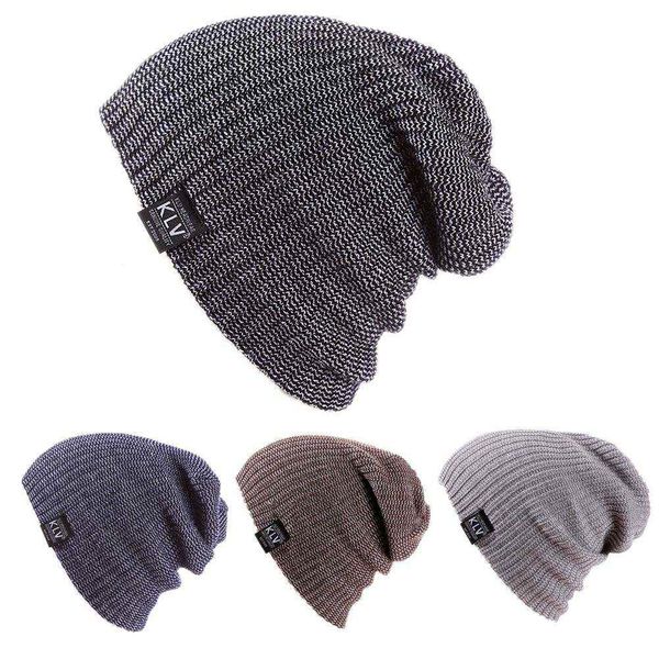 

famous brand men women skiing warm winter knitting skating skull cap hat beanies turtleneck cap ski cap snowboard dm#6, Blue;gray