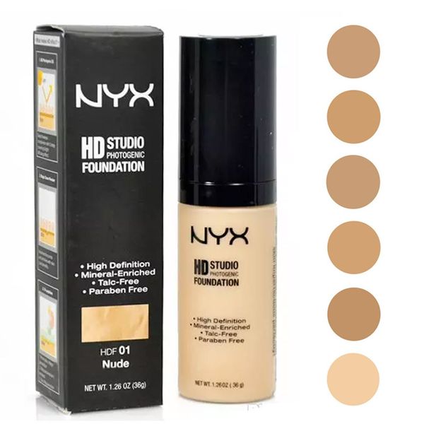 

Новый NYX HD студийная фотогеничный пудра Nyx жидкие основы для макияжа Никс лицо фон