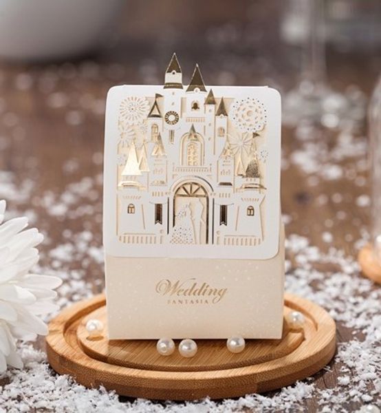 

wedding party favors holders gifts boxes love castle sweet chocolate paper bags with bride and groom