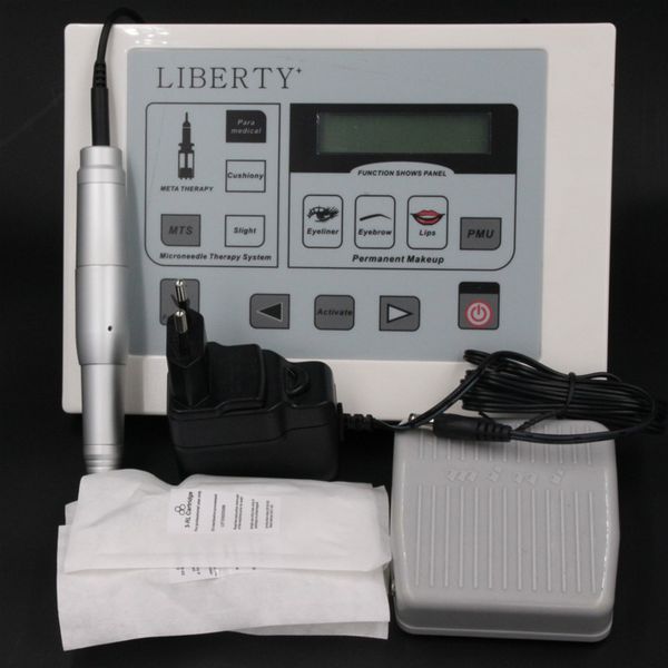 

tattoo guns kits permanent makeup digital lip machine controller intelligent kit with one eyebrow pens