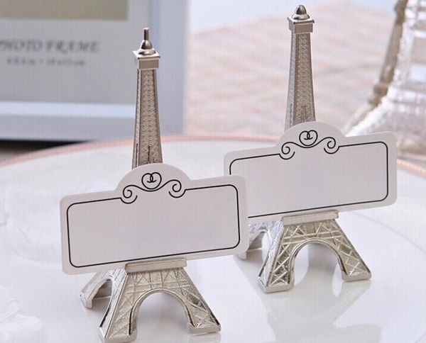 12 Stück Eiffelturm Namensnummer Menü Tisch Tischkartenhalter Clip Hochzeit Babyparty Party Empfang Gastgeschenk