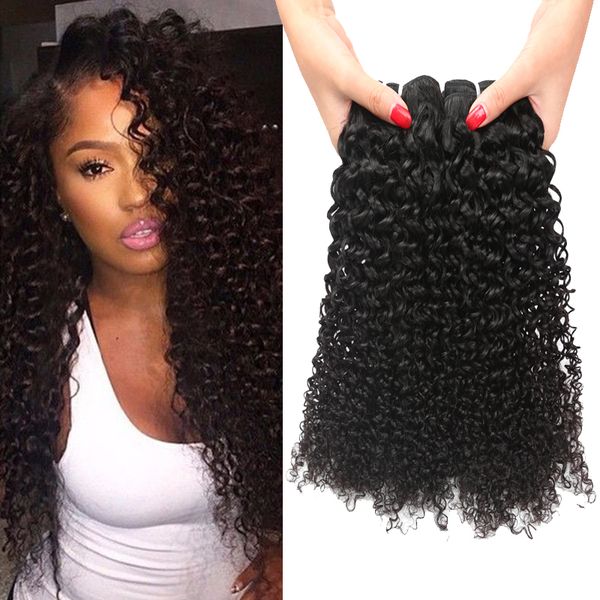 Factory Wholesale Price Kinky Curly Wave Brazilian Peruvian