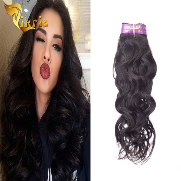 

brazilian natural wave unprocessed indian malaysian peruvian 4 bundles human hair wholesale wet and wavy brazilian weave hair bundles, Black