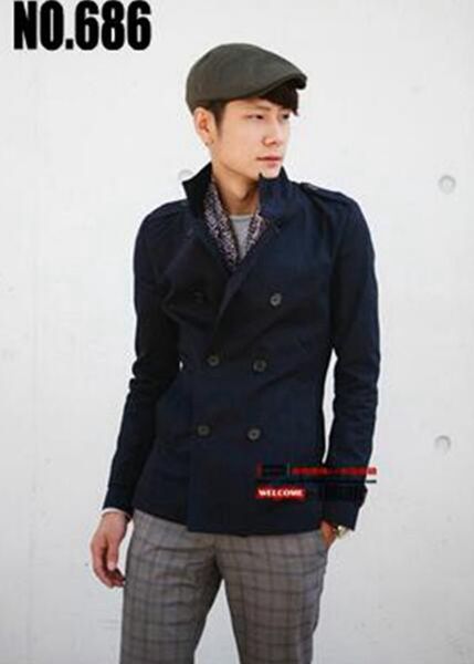 

весенний и осенний период, а также тренч-манекен han edition, развивающий мораль англии / s-3xl, Black