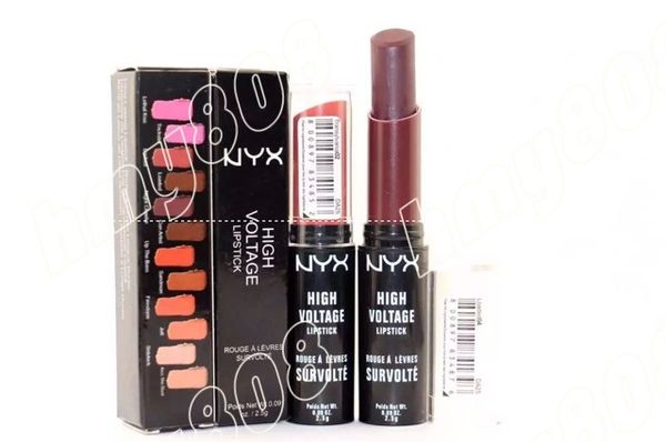 Nyx High Voltage Lipstick Rouge A Levres Survolte Lipstick Long Lasting Lustre Lipstick 25g Lime Crime Lipstick Skin Care Products From Happybags856