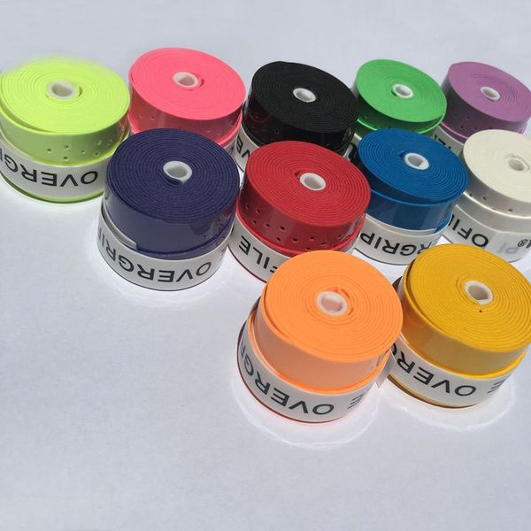 

wholesale- 60 pcs anti-slip viscous feel overgrip racket handle tape overgrip tennis badminton fishing rods racquet sports squash tape