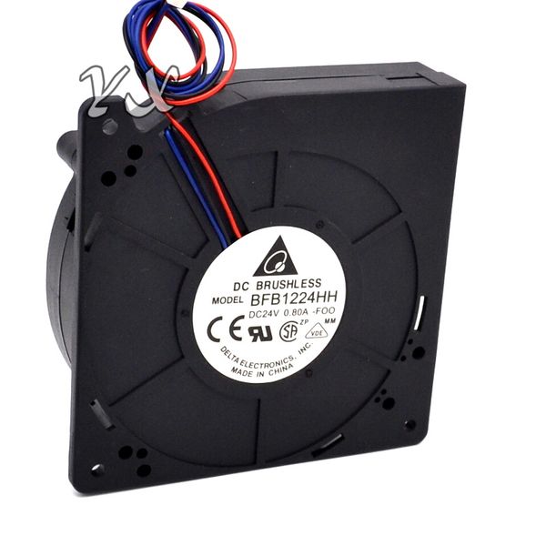 

new bfb1224hh 12cm 24v 0.8a 12032 turbo blower fan for delta 120*120*32mm