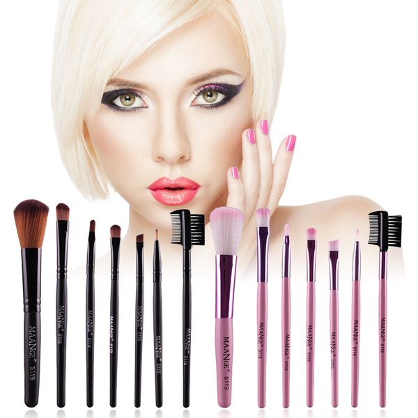 

wholesale- 7pcs/kits makeup brushes professional set cosmetics foundation brush face blush eyeliner brushes makeup set