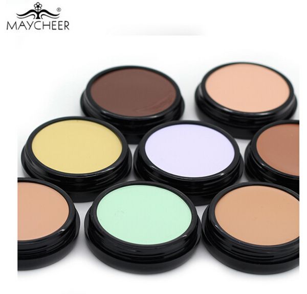 

10colors makeup base concealer foundation cream soft texture cover pore redness camouflage contouring palette