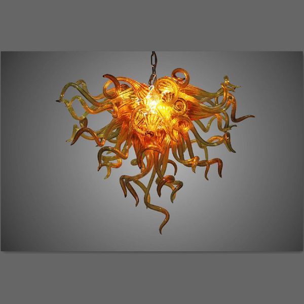 

mini glass chandelier lightings golden llights colorful blue lights art decor led crystal ceiling lamp