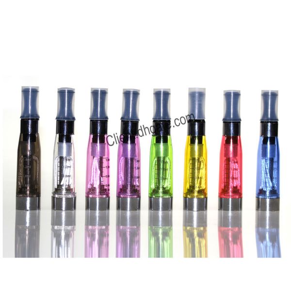 

CE4 Atomizer 1.6ml 2.4ohm 4 Wicks 7 Colors No leaking Tank 510 thread for Ego t EVOD Twist Vision Vaporizer