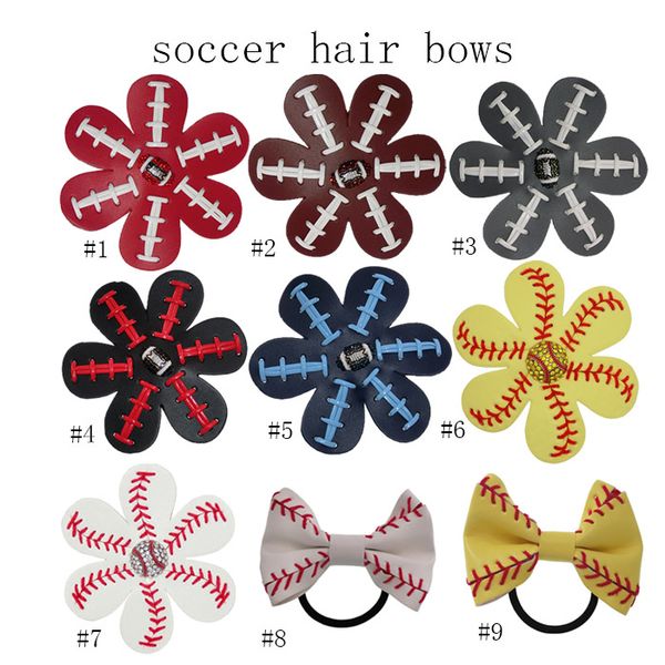 

2017 softball flower mixed style softball flower accessory pony and hair clip,softball hair bows,softball hairbow,baseball hairbow, Golden;silver