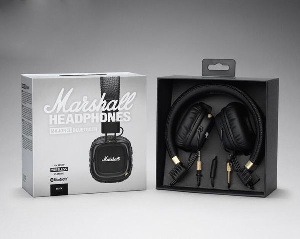 

major ii bluetooth headphone wireless hifi bass headset metal rock earphone noise cancelling headphones over ear headphones hot